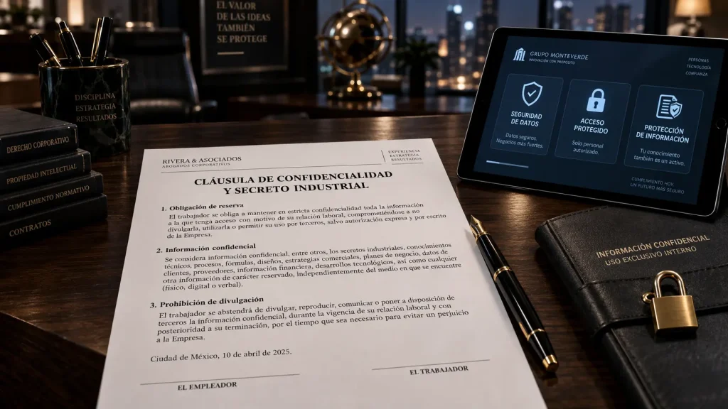 ¿Puedo poner una cláusula de confidencialidad en el contrato de trabajo?
